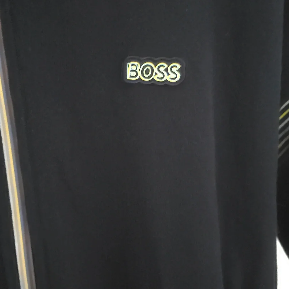 Boss Skaz Stretch Cotton Blend Track Jacket Size M